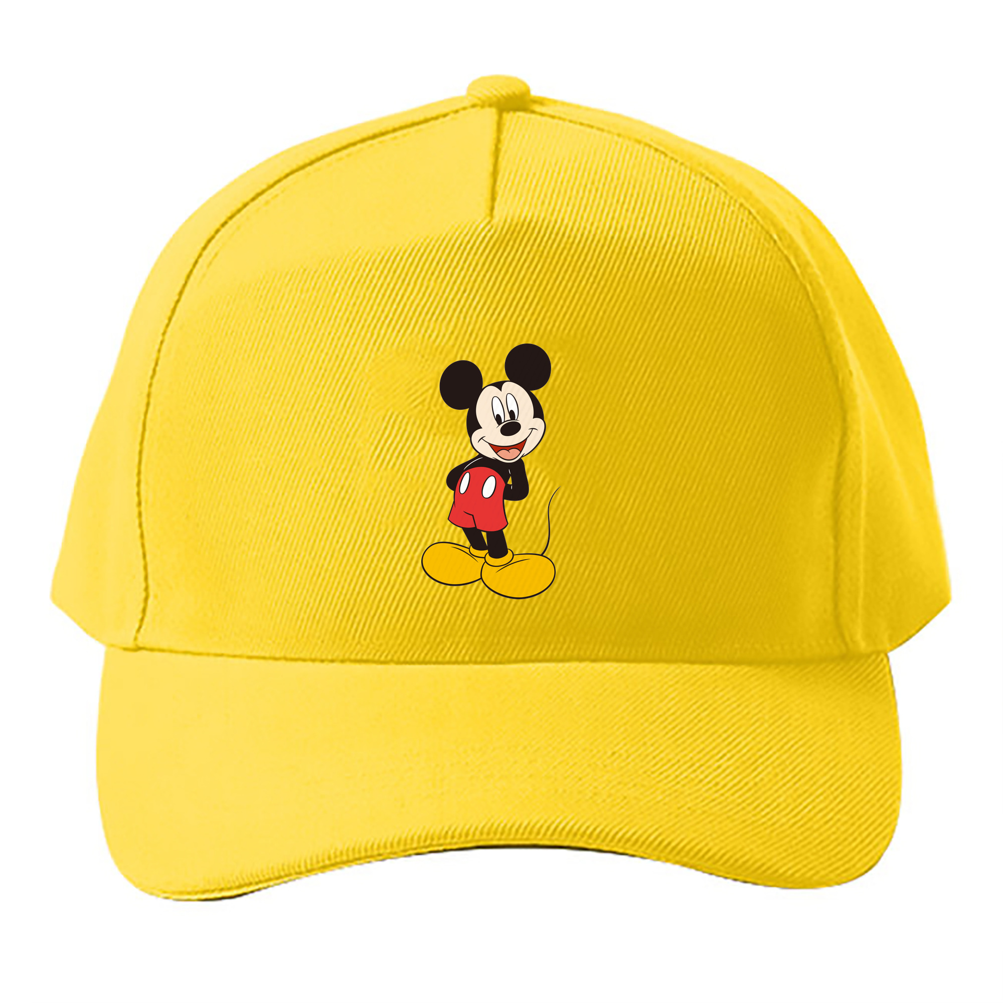 （画像用） ミッキーマウス Mickey Mouse ベースボールキャップ 綿100％ 男女兼用 帽子 スポーツ